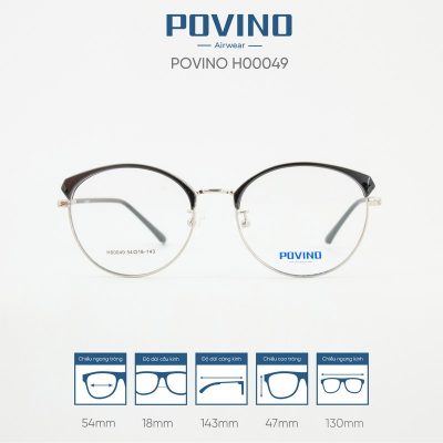 Gọng kính POVINO H00049