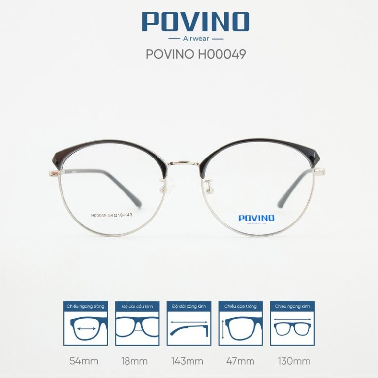 Gọng kính POVINO H00049