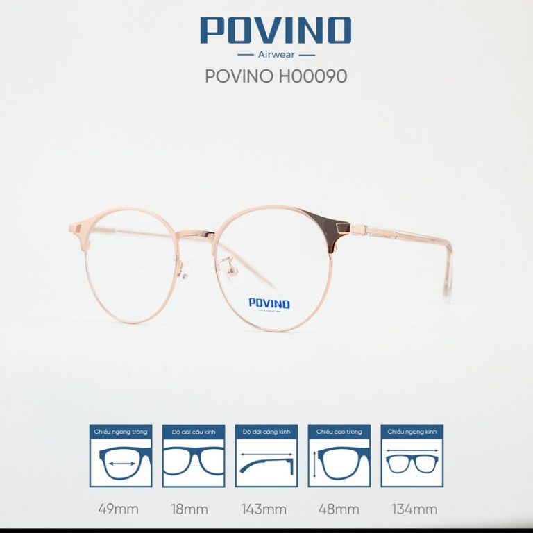 Gọng kính POVINO H00090 - Ảnh 7