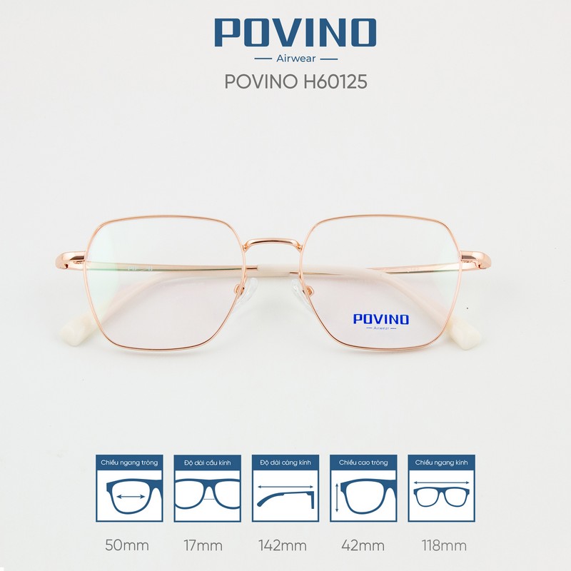 Gọng kính POVINO H60125 - Ảnh 2