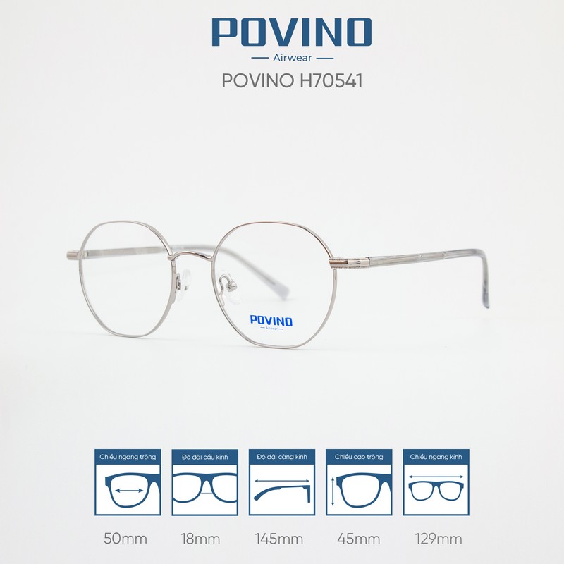 Gọng kính POVINO H70541 - Ảnh 8