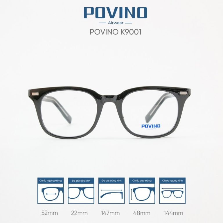 Gọng kính POVINO K9001 - Ảnh 1