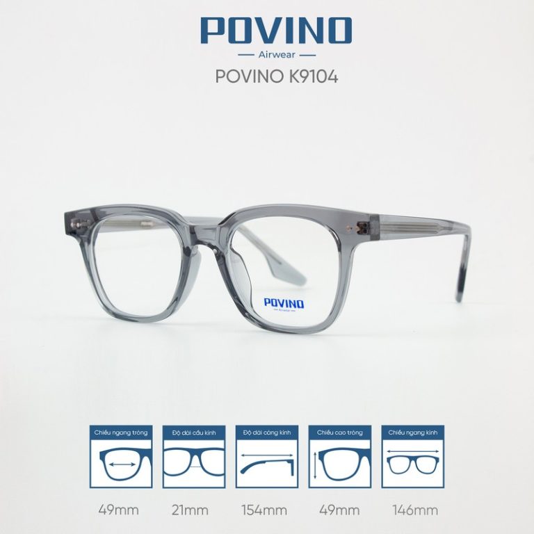 Gọng kính POVINO K9104 - Ảnh 11