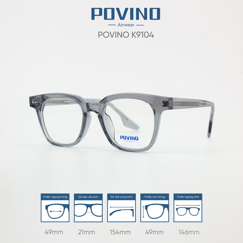 Gọng kính POVINO K9104 - Ảnh 11