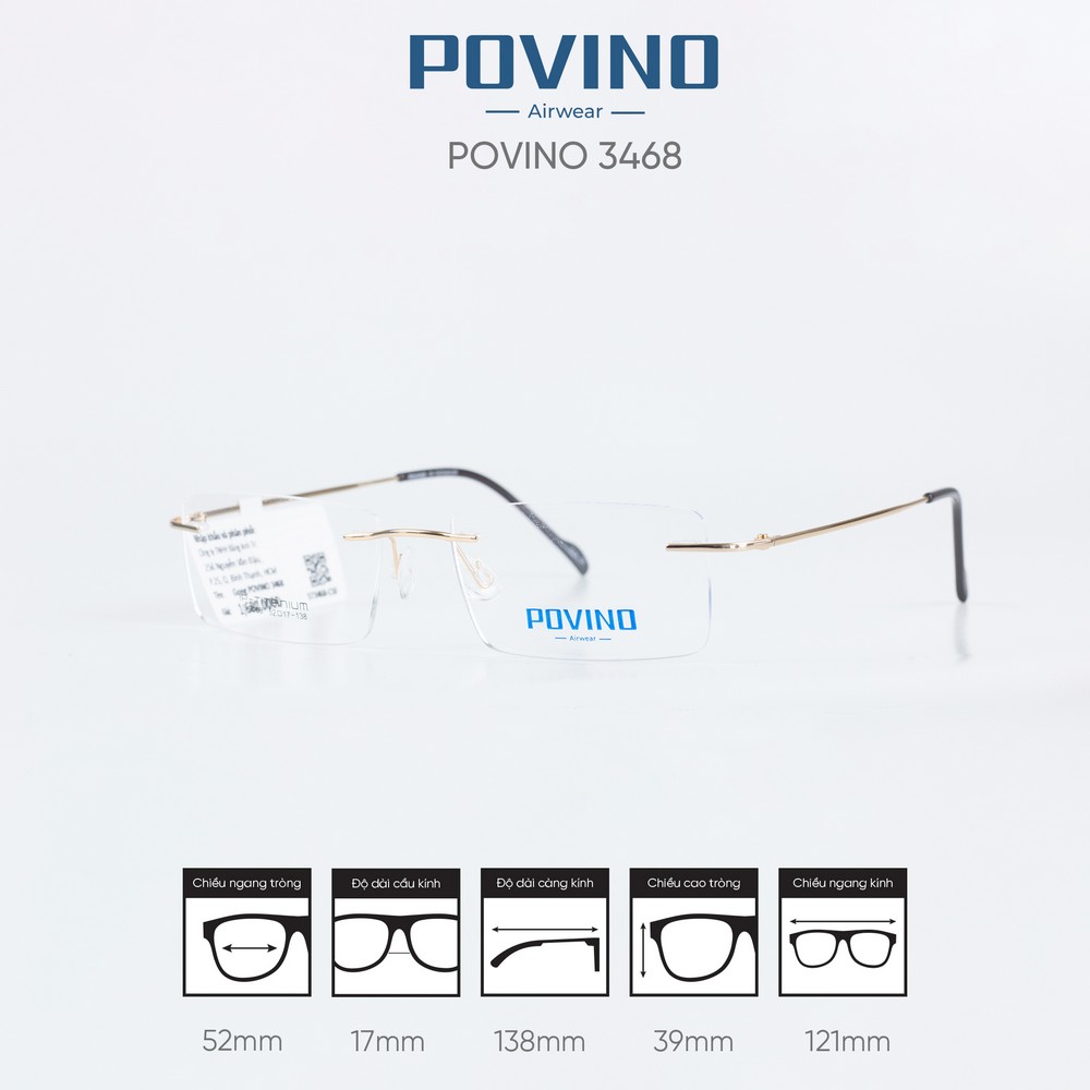 Gọng kính POVINO ST3468 - Ảnh 10