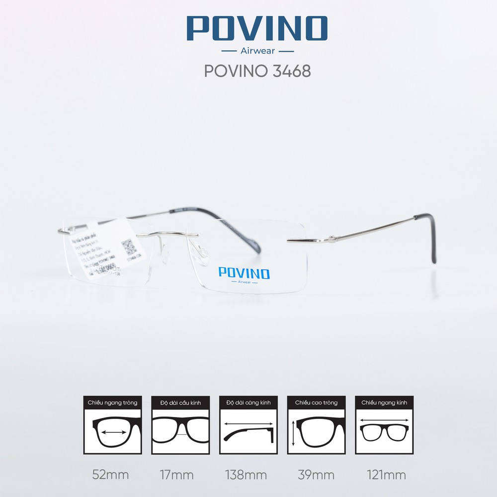 Gọng kính POVINO ST3468 - Ảnh 9