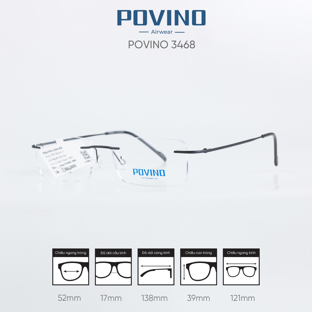 Gọng kính POVINO ST3468 - Ảnh 8