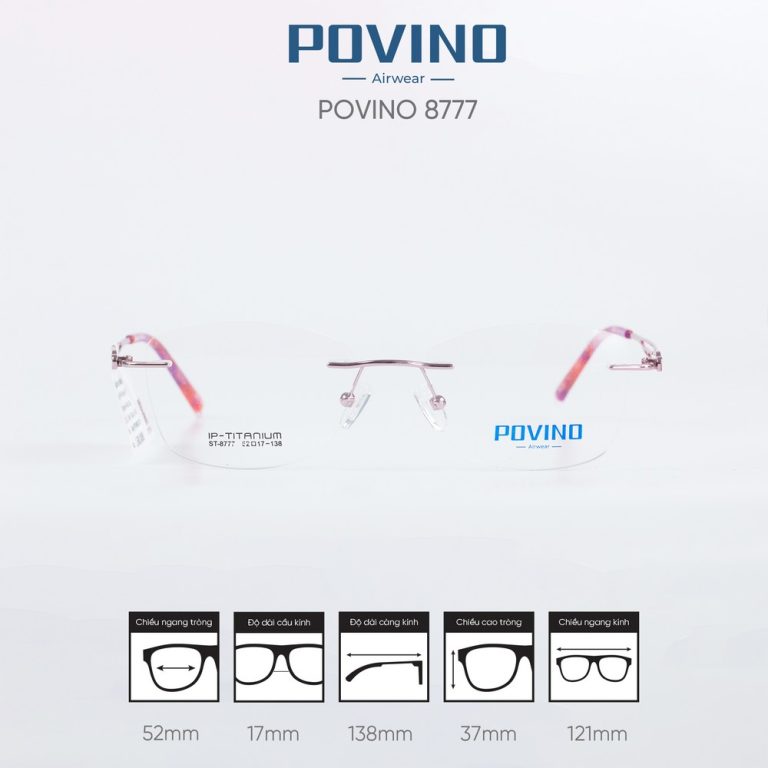 Gọng kính POVINO ST8777