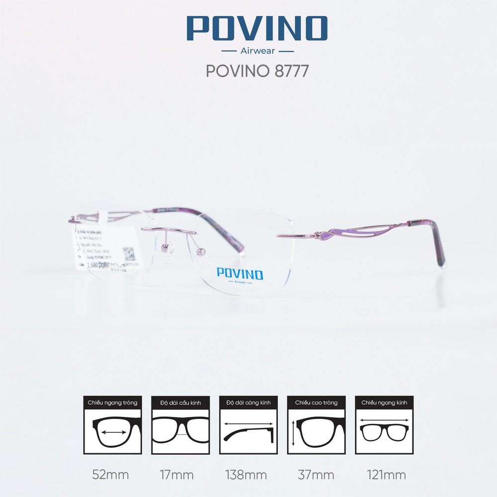 Gọng kính POVINO ST8777
