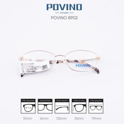 Gọng kính POVINO ST8902 - Ảnh 3