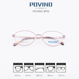 Gọng kính POVINO ST8915 - Ảnh 5