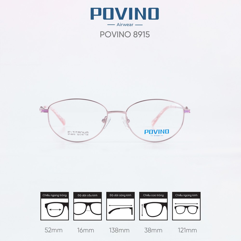 Gọng kính POVINO ST8915 - Ảnh 1