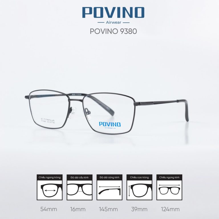 Gọng kính POVINO ST9380 - Ảnh 9
