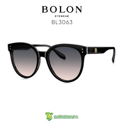 kính mát BOLON BL3063 màu đen hồng