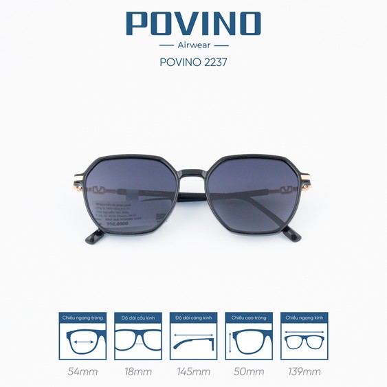 Kính Mát POVINO 2237 - Ảnh 6