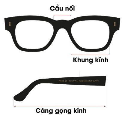Cách chọn size kính vừa mặt