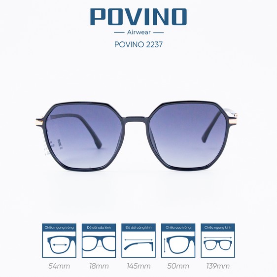 Kính Mát POVINO 2237