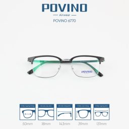 Gọng kính POVINO PO6770 - Ảnh 9