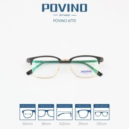 Gọng kính POVINO PO6770 - Ảnh 8