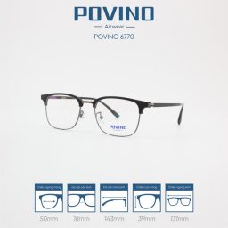 Gọng kính POVINO PO6770 - Ảnh 5