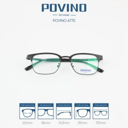 Gọng kính POVINO PO6770 - Ảnh 4