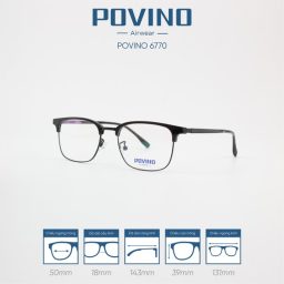 Gọng kính POVINO PO6770 - Ảnh 3