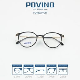 Gọng kính POVINO PO9531 - Ảnh 9