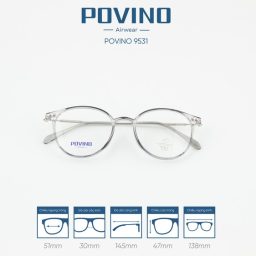 Gọng kính POVINO PO9531 - Ảnh 8