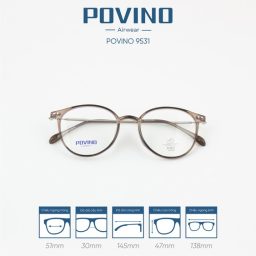 Gọng kính POVINO PO9531 - Ảnh 7