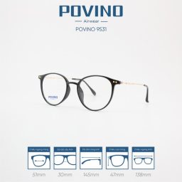Gọng kính POVINO PO9531 - Ảnh 5