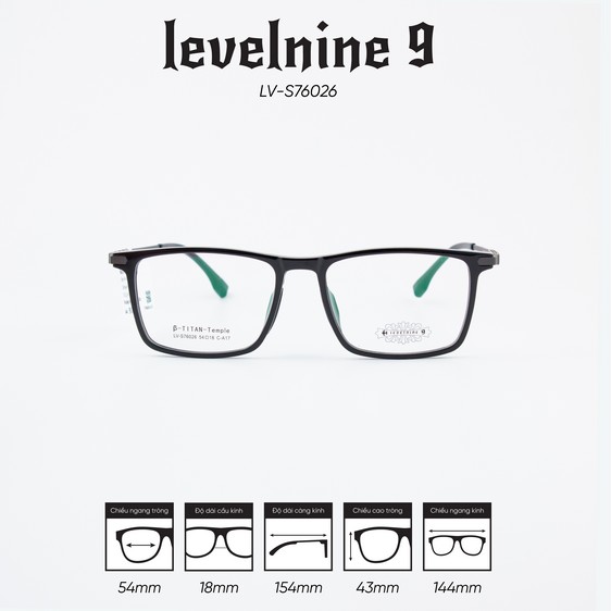 Gọng kính LEVELNINE LV-S76026