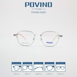 Gọng kính POVINO PO9201 - Ảnh 1
