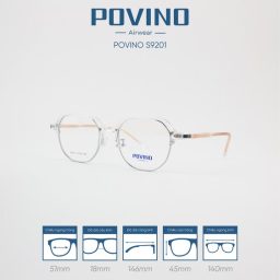 Gọng kính POVINO PO9201 - Ảnh 9
