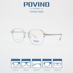 Gọng kính POVINO PO9201 - Ảnh 8