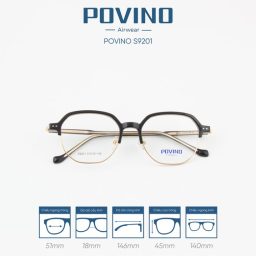 Gọng kính POVINO PO9201 - Ảnh 5