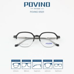 Gọng kính POVINO PO9201 - Ảnh 2