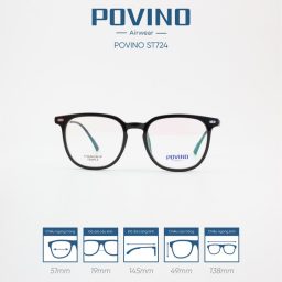 Gọng kính POVINO PO724 - Ảnh 1