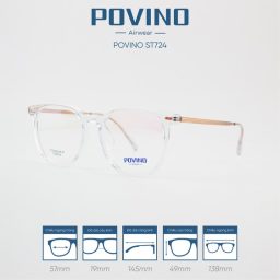 Gọng kính POVINO PO724 - Ảnh 7