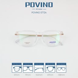 Gọng kính POVINO PO724 - Ảnh 3