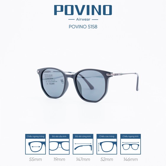 Kính Mát POVINO 5158 - Ảnh 5