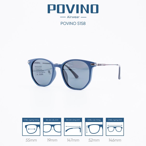 Kính Mát POVINO 5158 - Ảnh 4