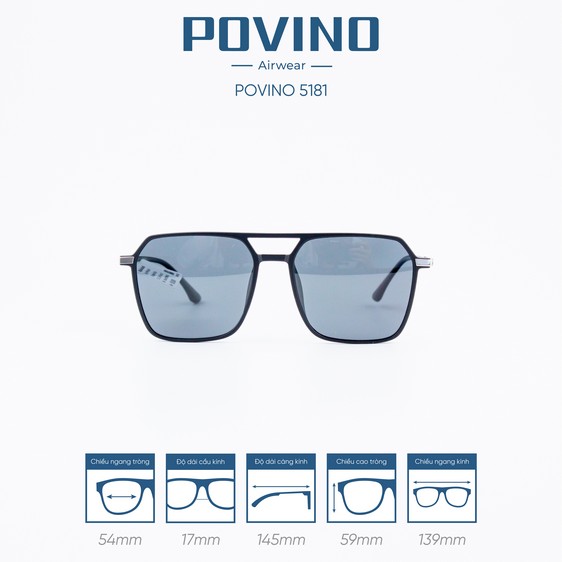 Kính Mát POVINO 5181
