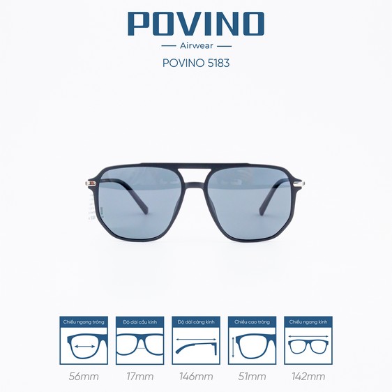 Kính Mát POVINO 5183