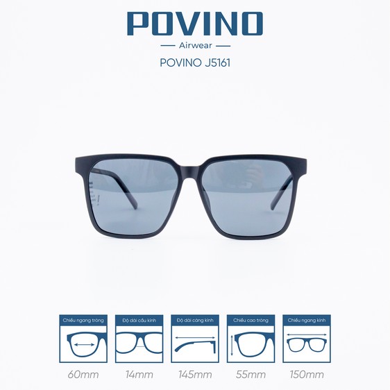 Kính Mát POVINO J5161