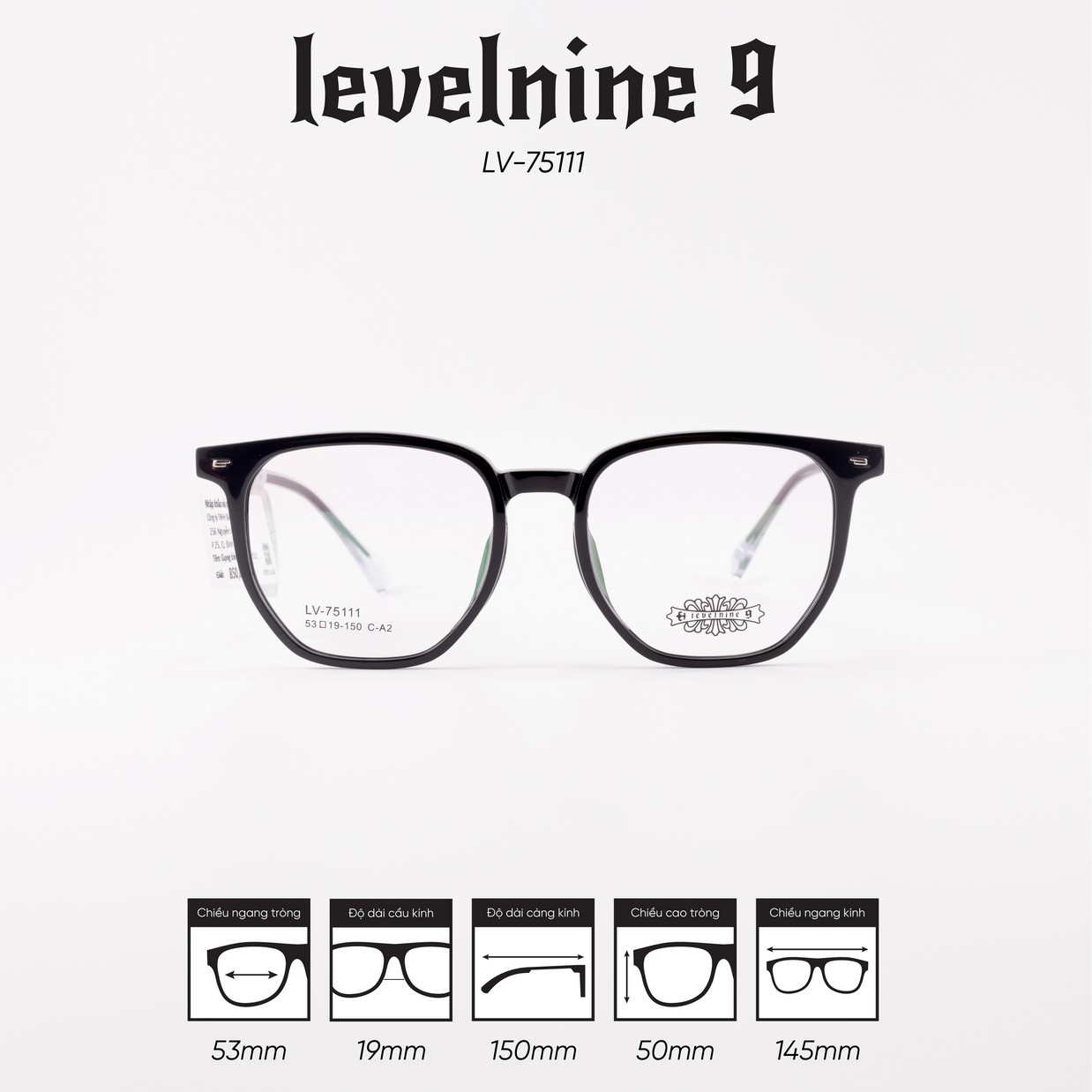 Gọng kính LEVELNINE LV-S75111 - Ảnh 1