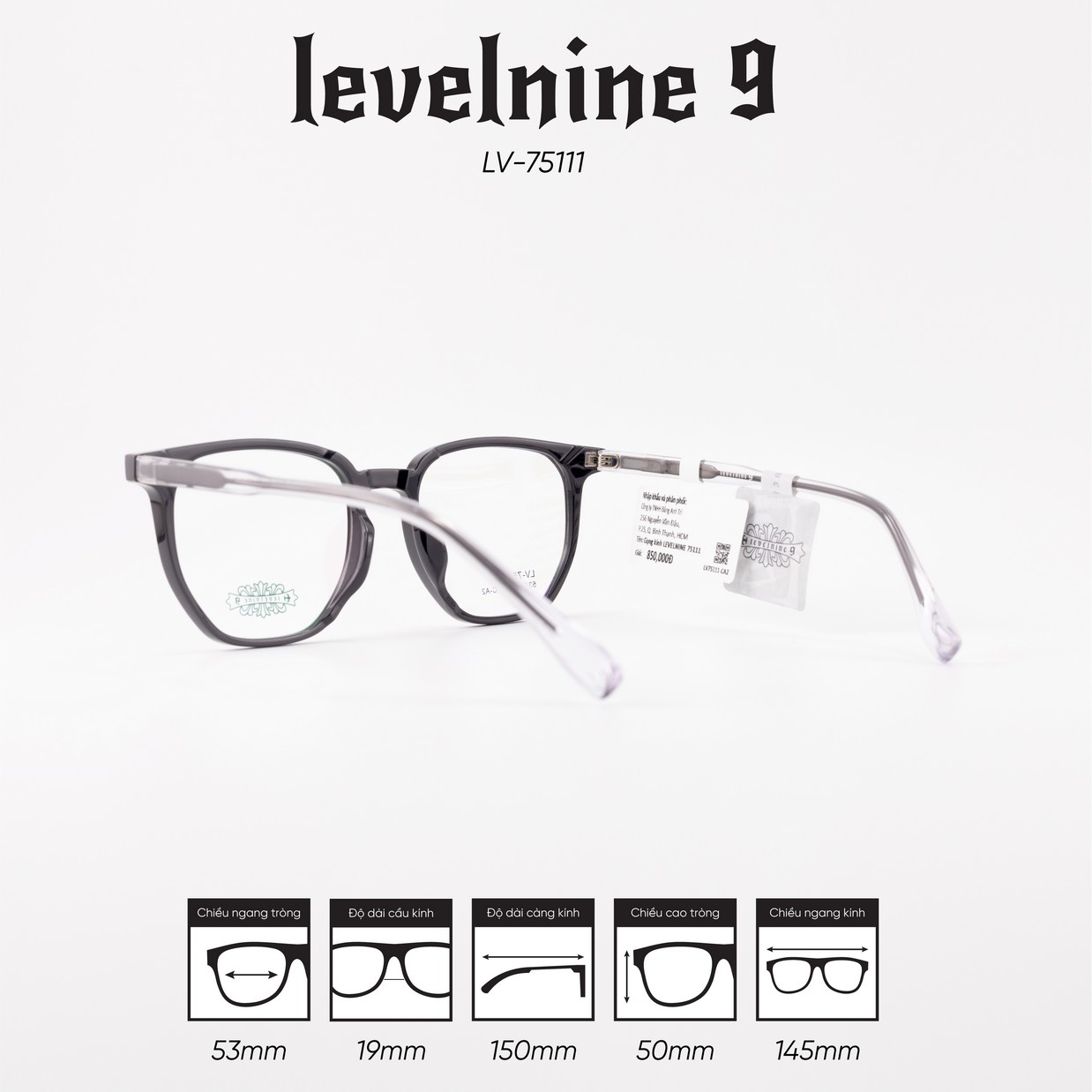 Gọng kính LEVELNINE LV-S75111 - Ảnh 5