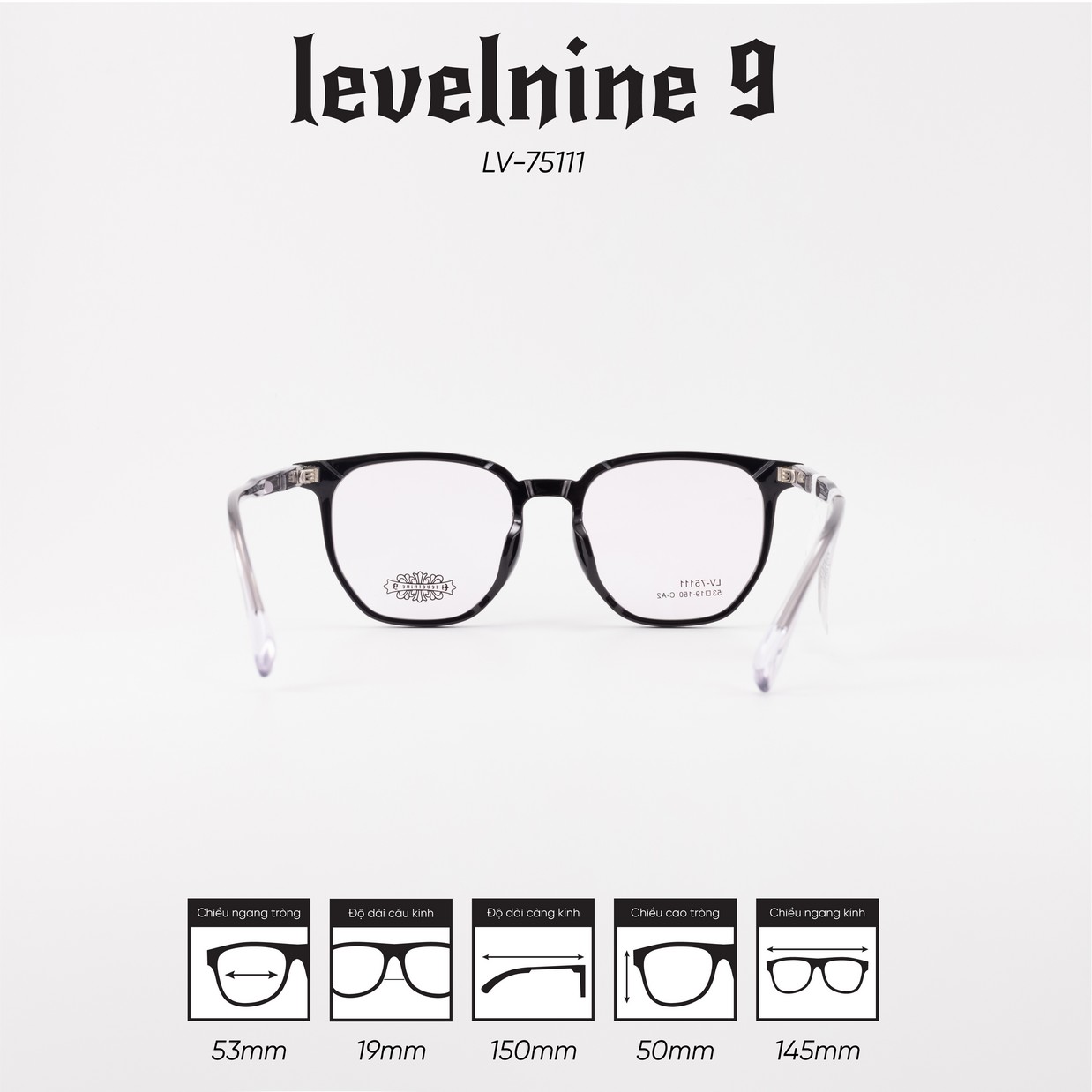 Gọng kính LEVELNINE LV-S75111 - Ảnh 6
