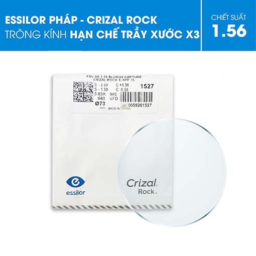 Tròng kính Essilor Crizal Rock - Ảnh 1