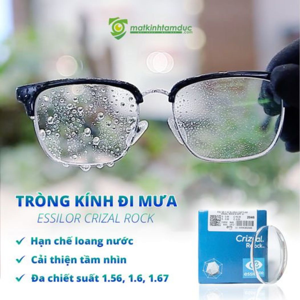 Tròng kính Essilor Crizal Rock - Ảnh 15