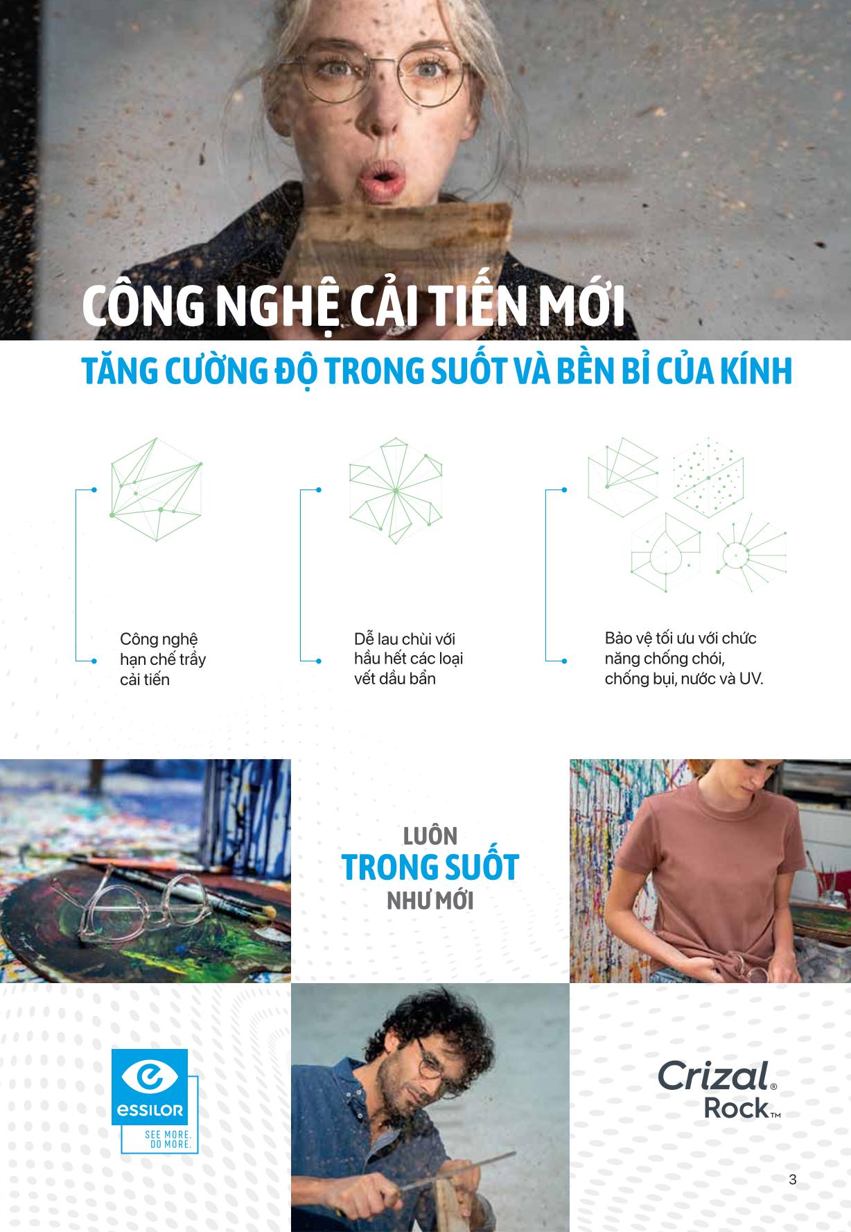 Tròng kính Essilor Crizal Rock - Ảnh 7